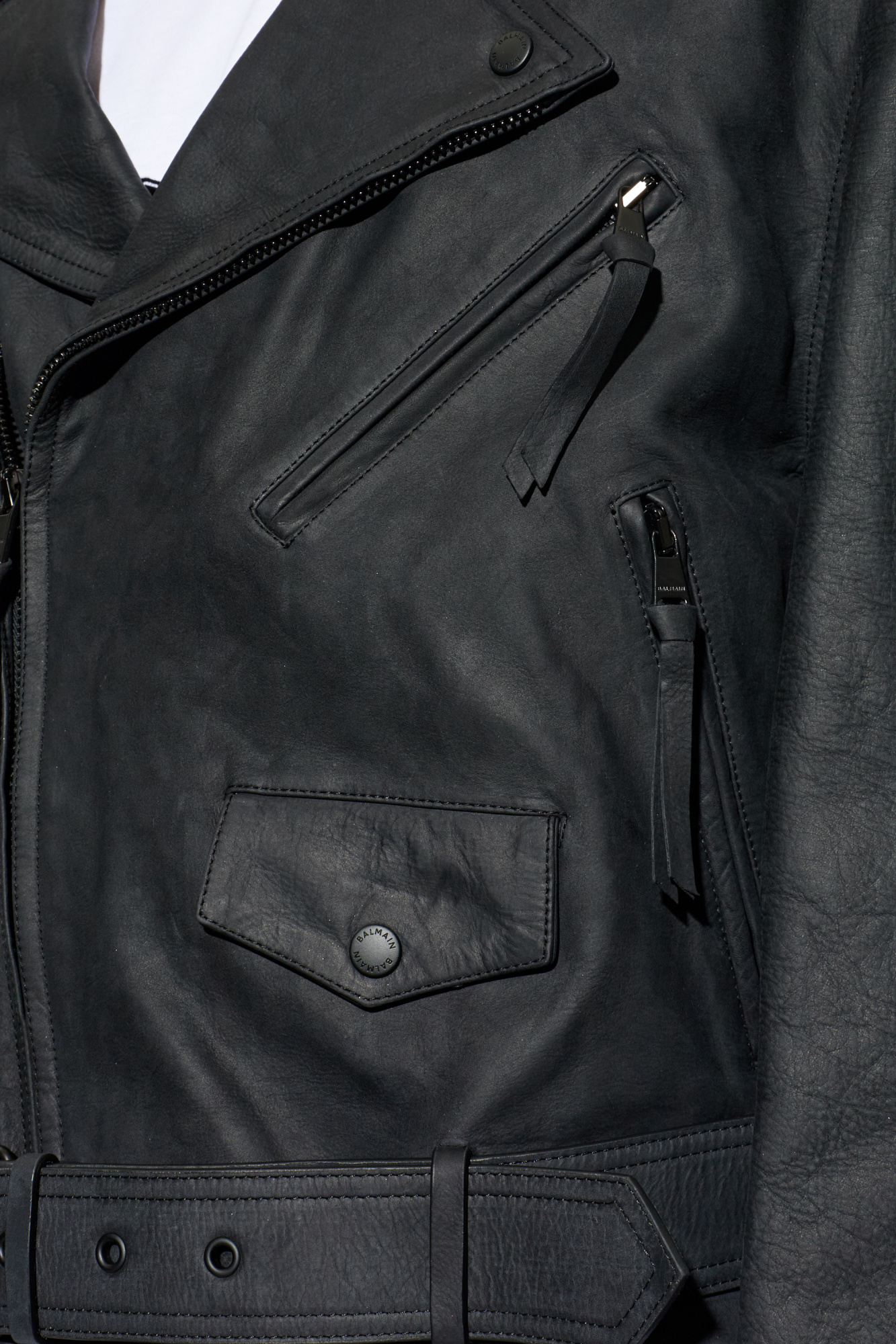 Balmain Leather jacket | Men's | Vitkac